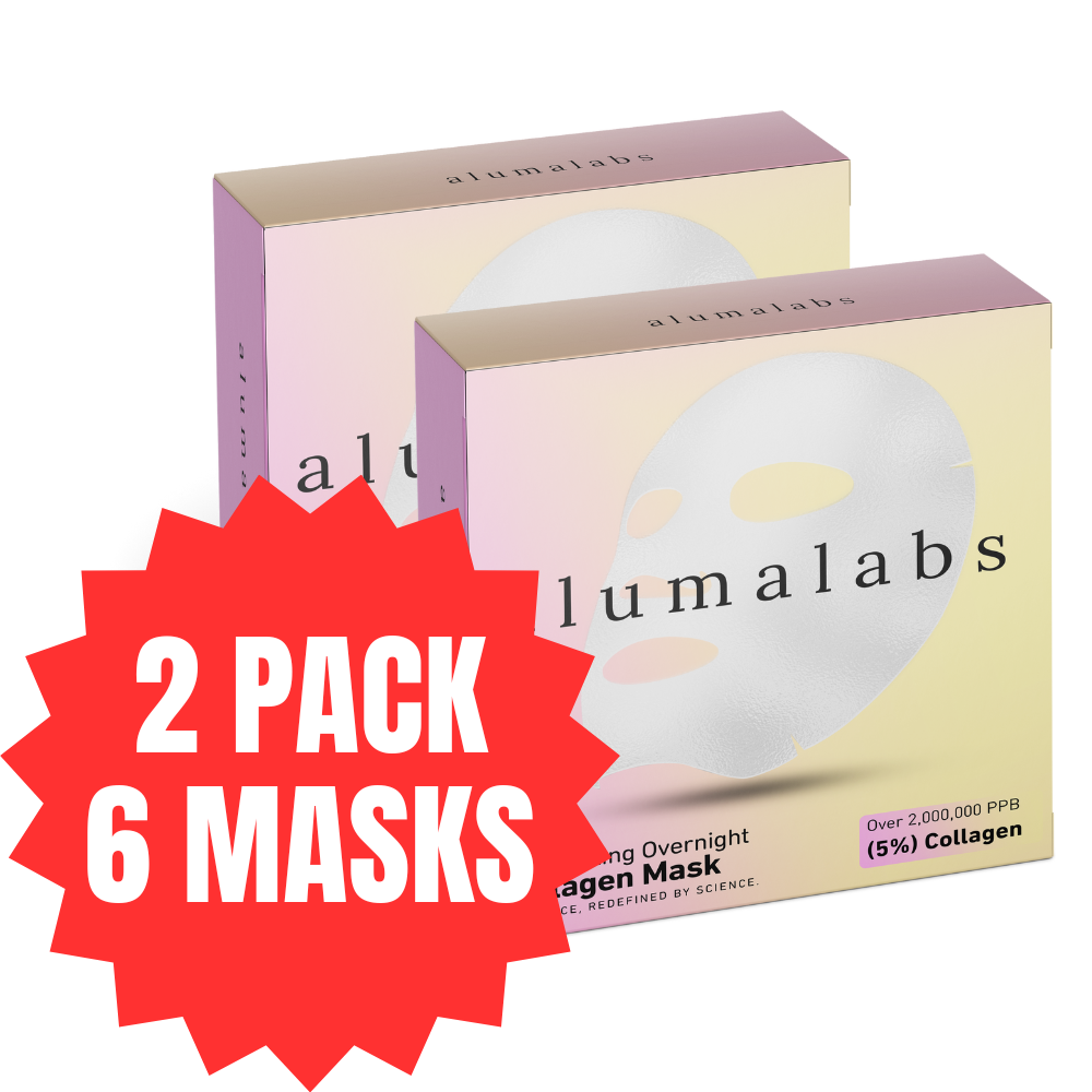 Aluma Collagen Mask (2 packs - 6 masks for 6 weeks)