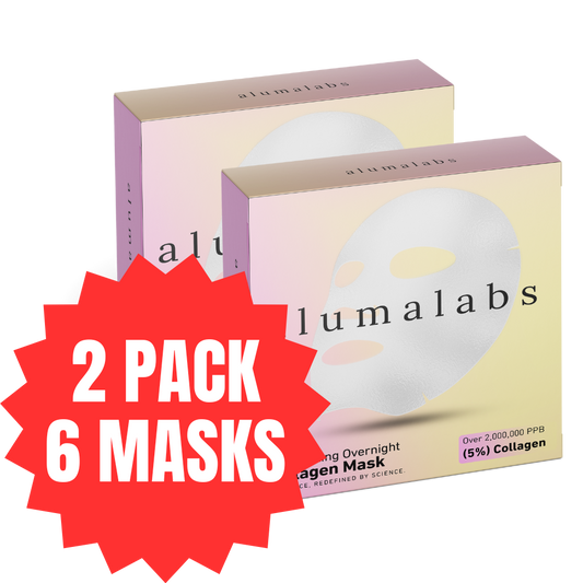 Aluma Collagen Mask (2 packs - 6 masks for 6 weeks)
